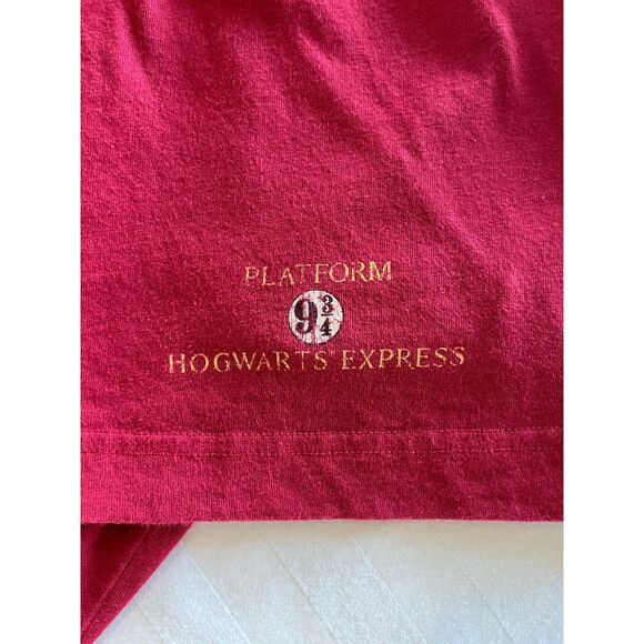 Harry Potter 9¾ Maroon XL T-Shirt $14.99 - Picture 3 of 4